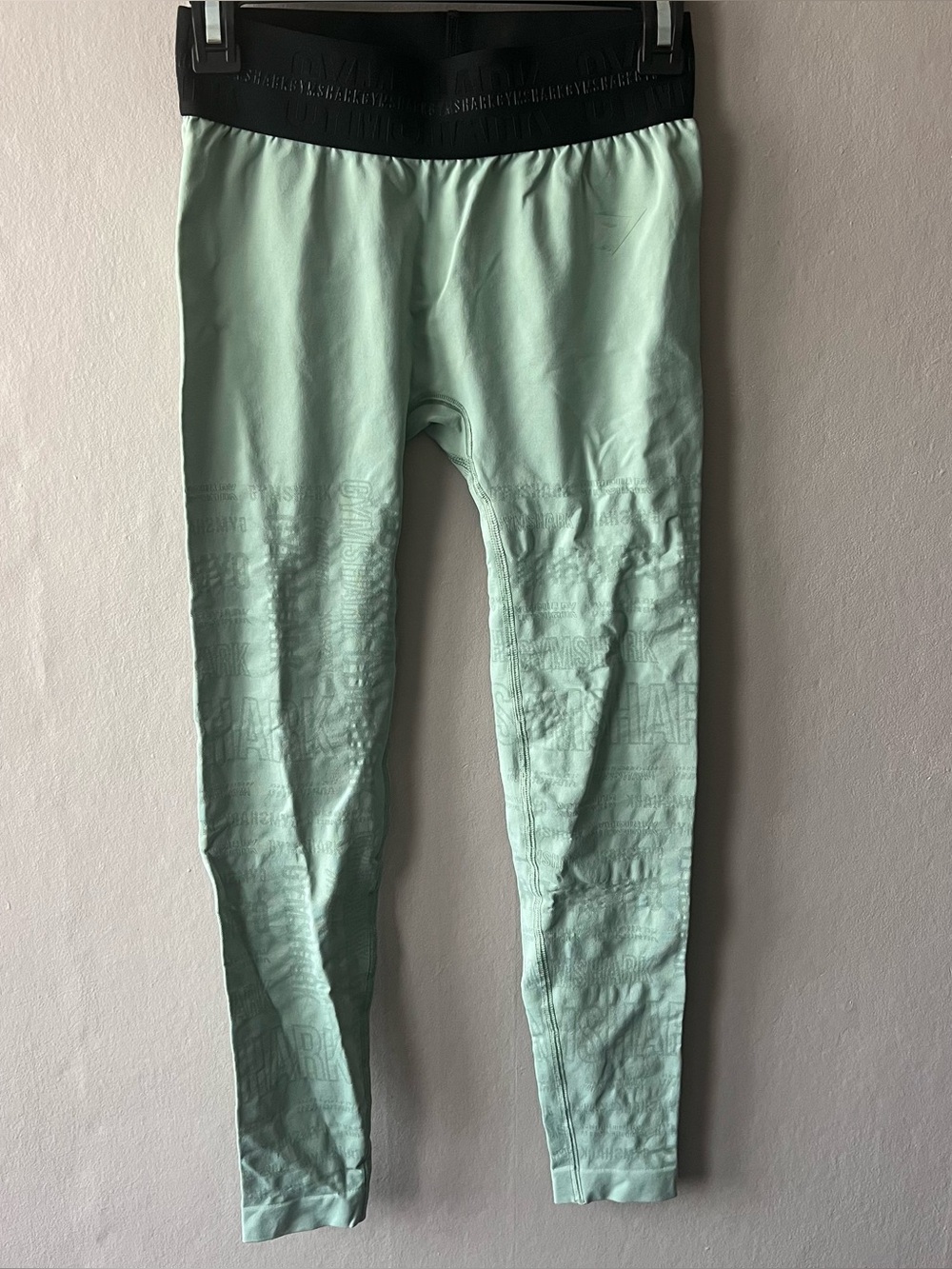 Gymshark Green Vision Pro Seamless Leggings Size Medium